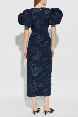 ROTATE Vestido con mangas abullonadas