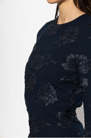 ROTATE Dress with floral motif