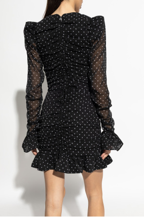 ROTATE Kleid mit Raffung