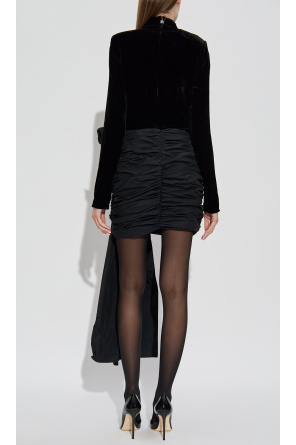 ROTATE Dress made of combined fabrics