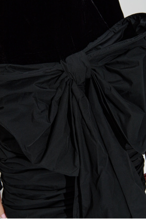 ROTATE Dress made of combined fabrics