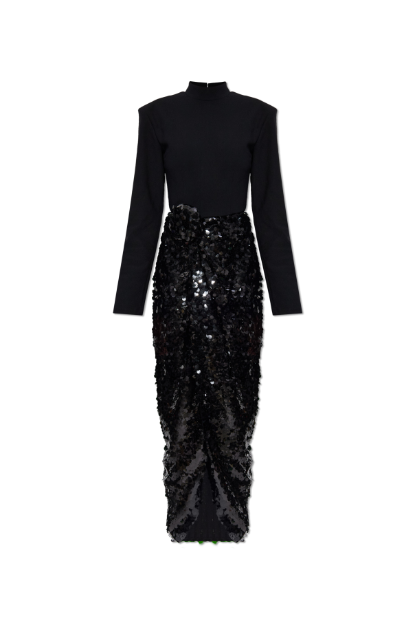 Dress with sequin skirt od ROTATE