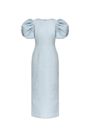 Vestido con mangas abullonadas