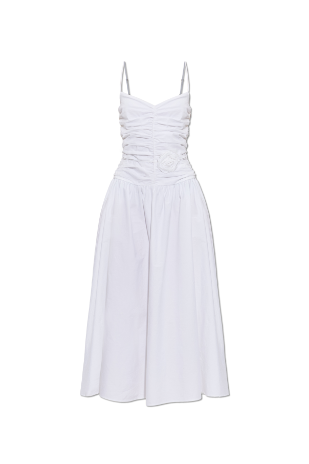 Draped dress with spaghetti straps od ROTATE