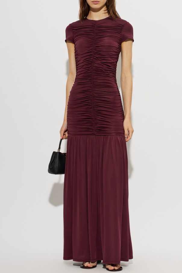 ROTATE Draped dress
