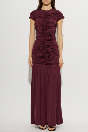 ROTATE Draped dress