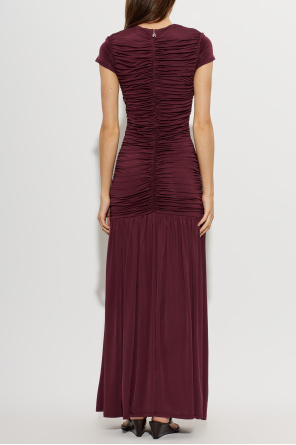 ROTATE Draped dress