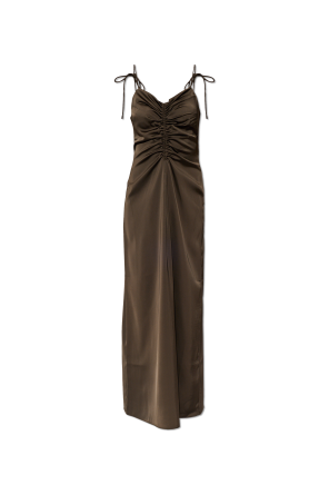 Satin slip dress
