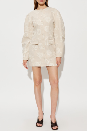 ROTATE Floral motif dress
