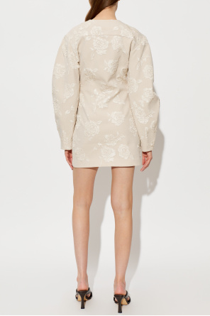 ROTATE Floral motif dress