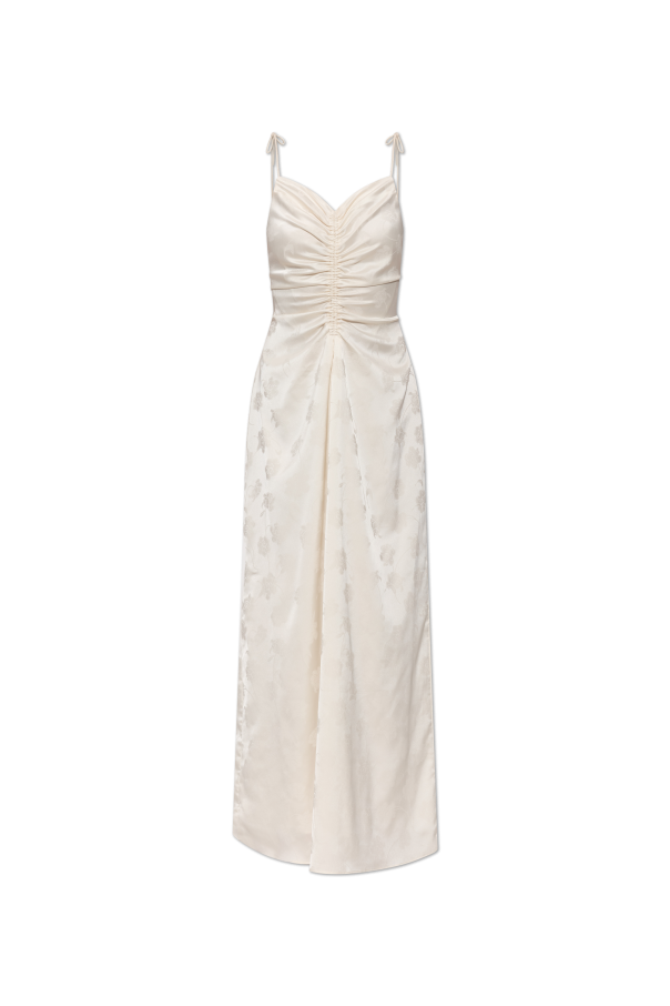 Satin dress with floral motif od ROTATE