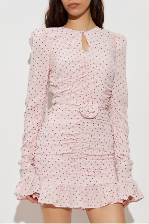 ROTATE Dress with a decorative belt