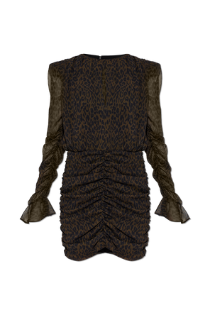 Dress with ruching