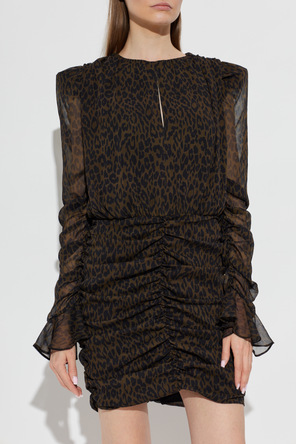 ROTATE Dress with ruching