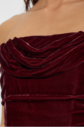 ROTATE Vestido de veludo
