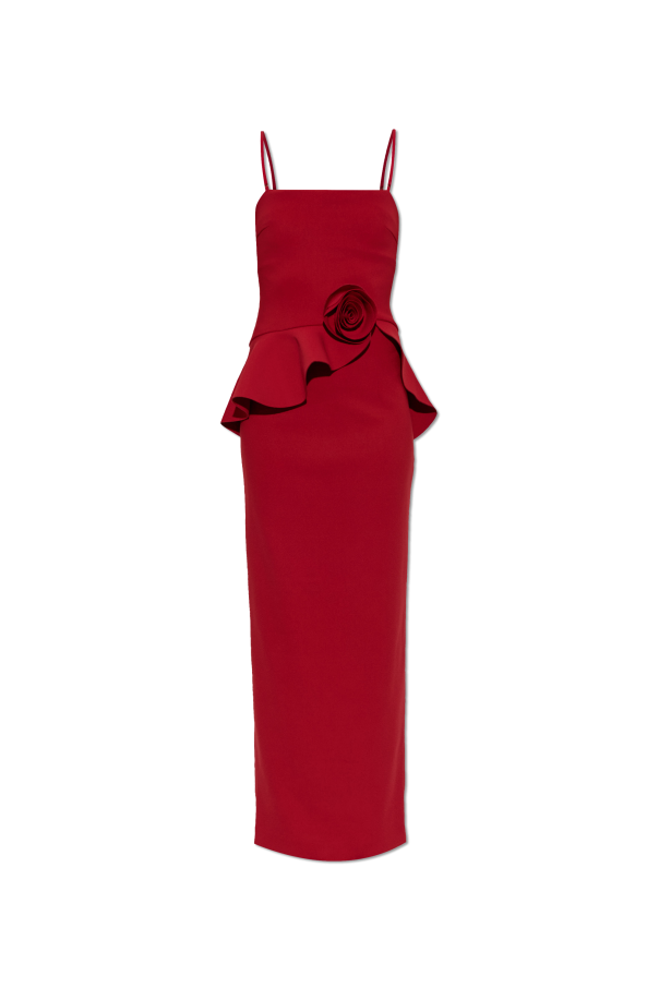 Dress with applique od ROTATE