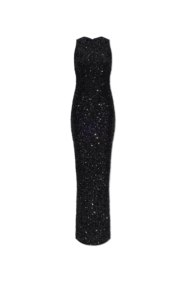 Sleeveless sequin evening dress od ROTATE