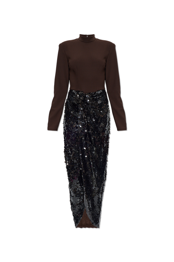 Dress with a sequin hem od ROTATE
