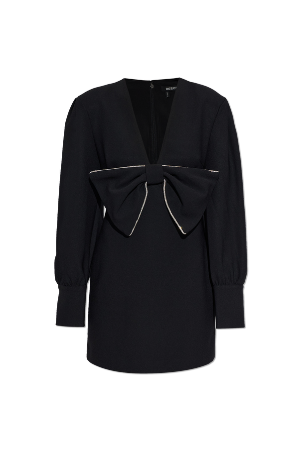 Decorative bow dress od ROTATE