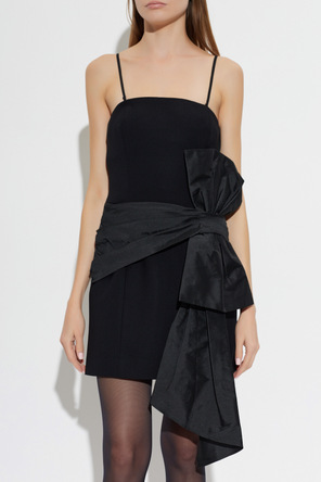 ROTATE Vestido corto con hombros descubiertos