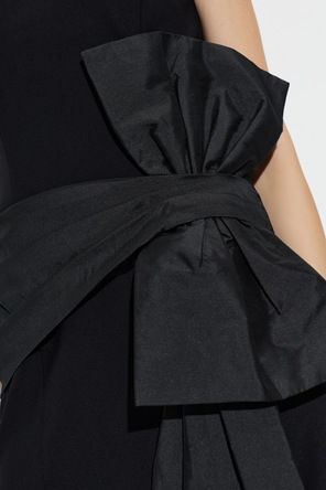 ROTATE Vestido corto con hombros descubiertos