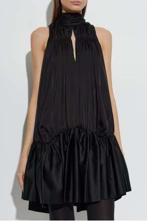 ROTATE Asymmetrisches Kleid mit Schal