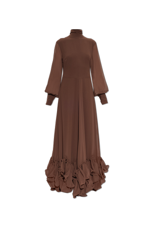Kleid mit Rüsche