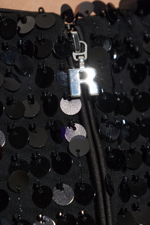 ROTATE Spaghetti-strap sequin dress