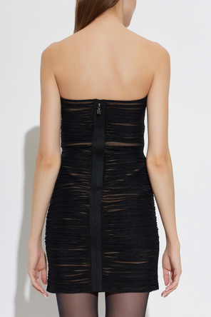 ROTATE Strapless mini dress