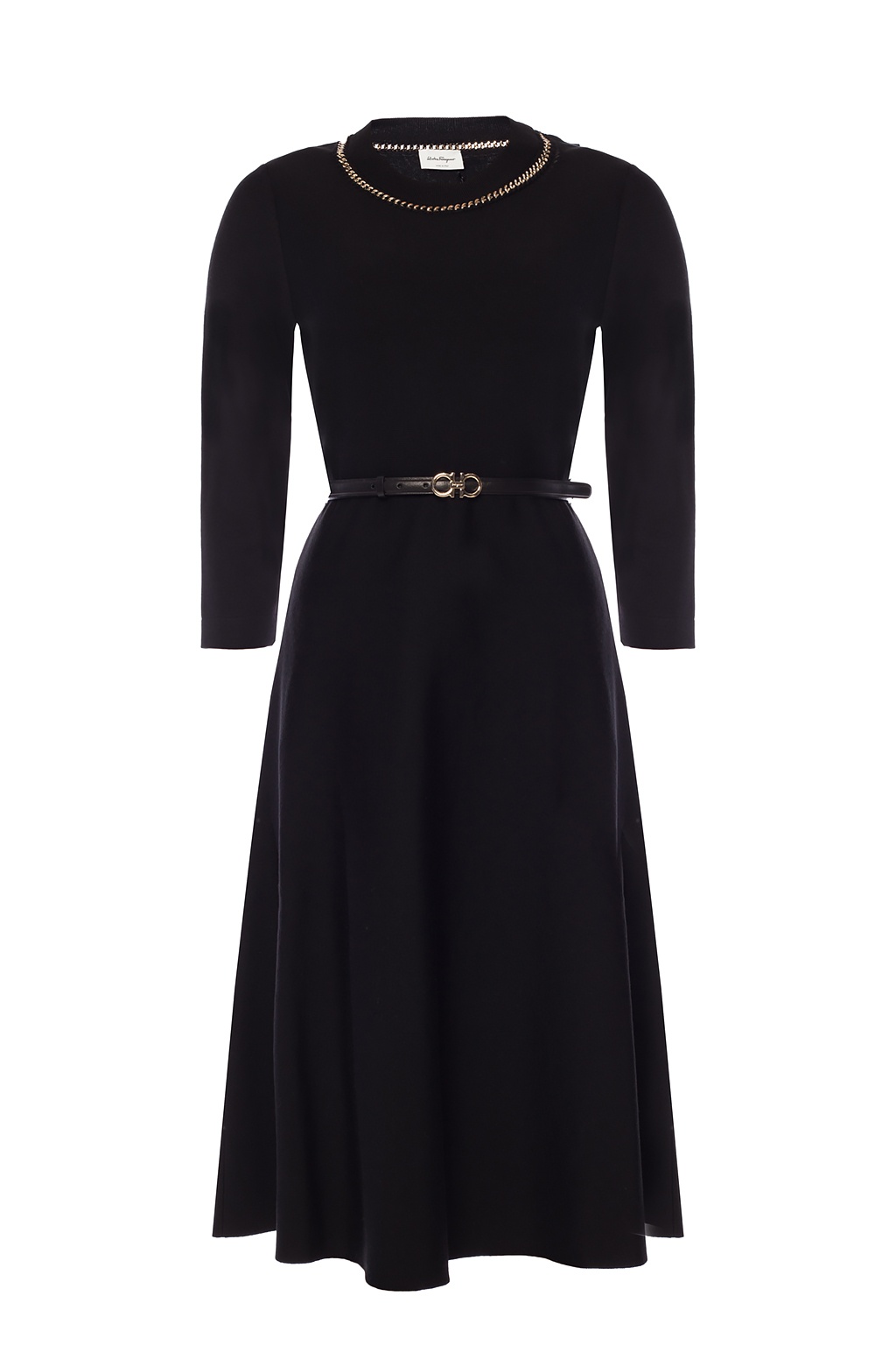 ferragamo black dress