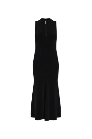 Vestido de canalé sin mangas