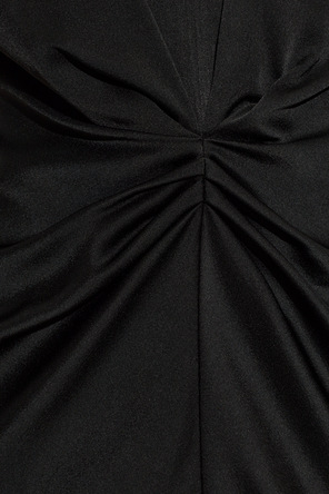 Victoria Beckham Satin dress with draping