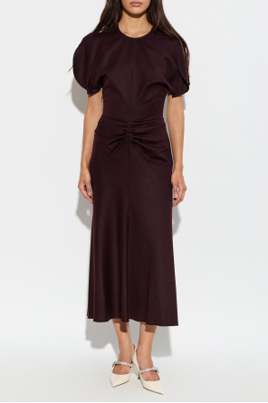 Victoria Beckham Wool dress with draping
