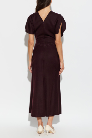 Victoria Beckham Wool dress with draping