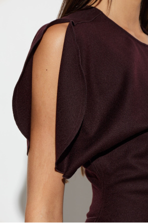 Victoria Beckham Wool dress with draping