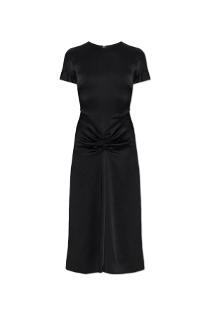 Vestido asimétrico con drapeado