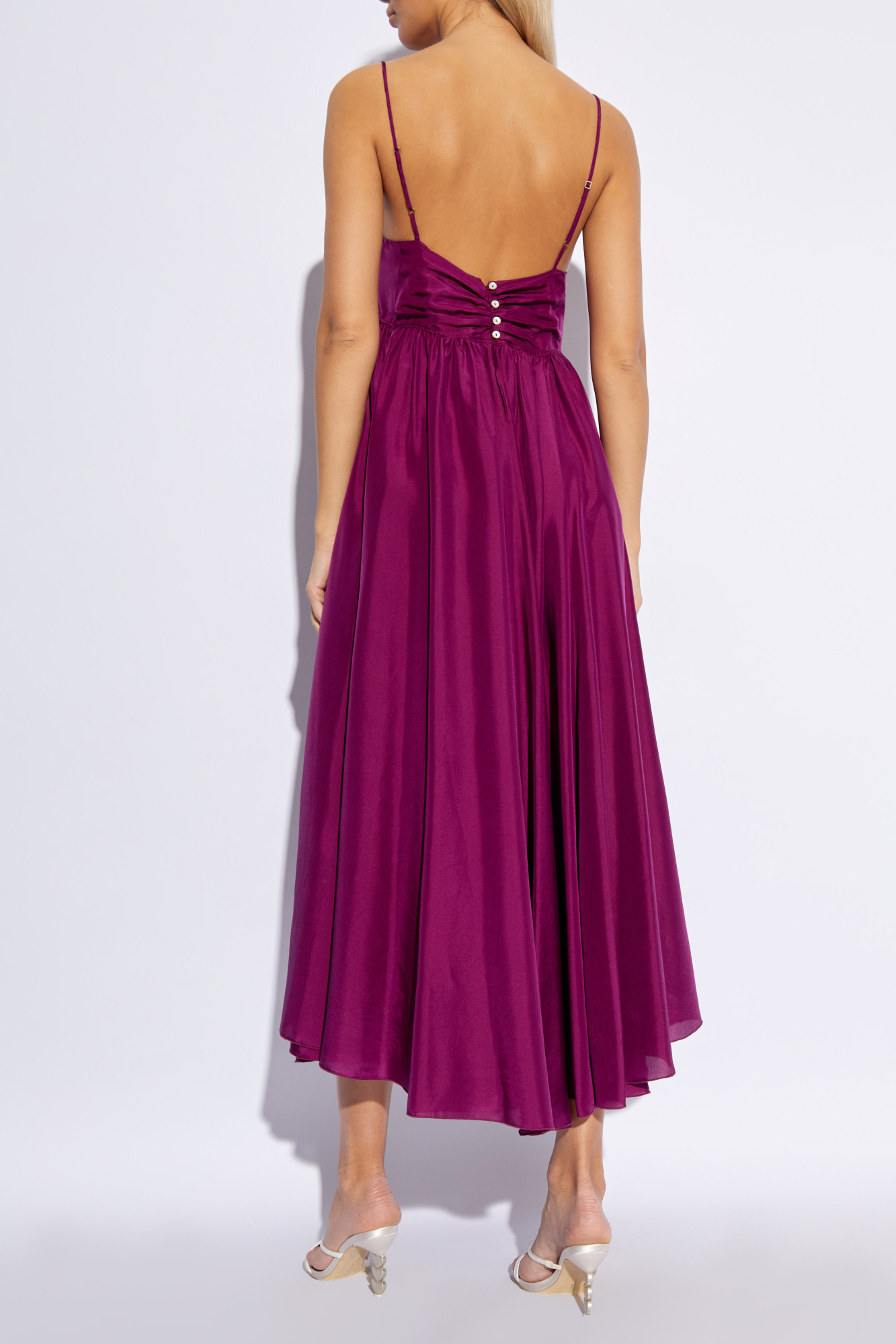 forte_forte Silk slip dress