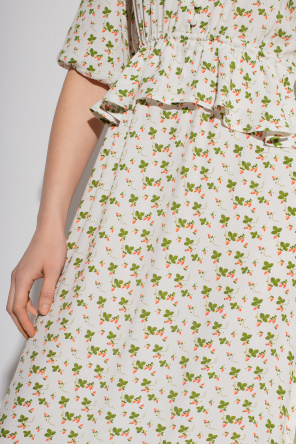 Notes Du Nord ‘Cecilia’ patterned crossover dress