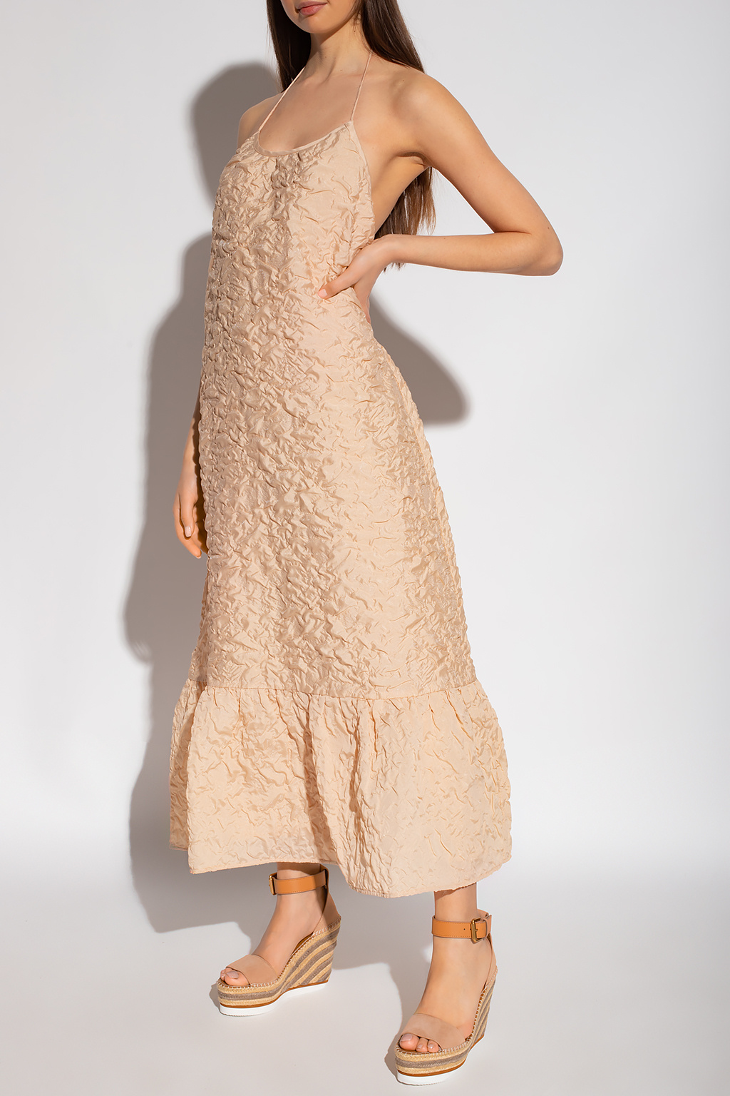 woven meadow tiered midi dress ‘Chassidy’ dress