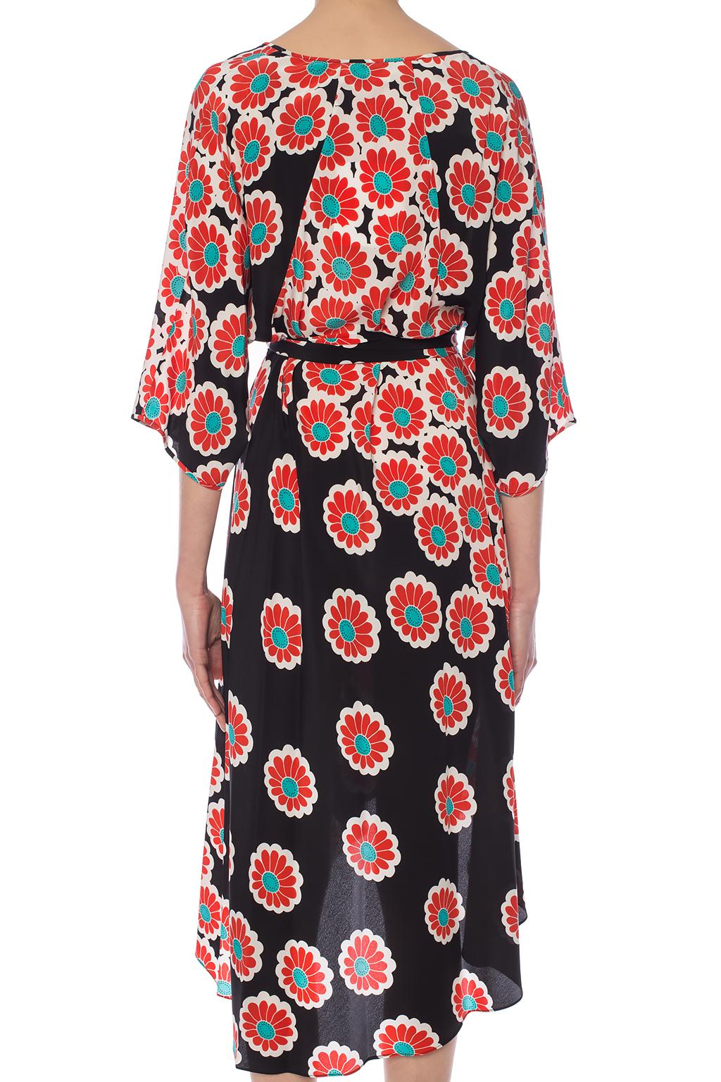 Floral print dress Diane Von ...