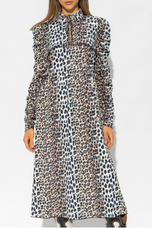Notes Du Nord ‘Emily’ dress with animal motif