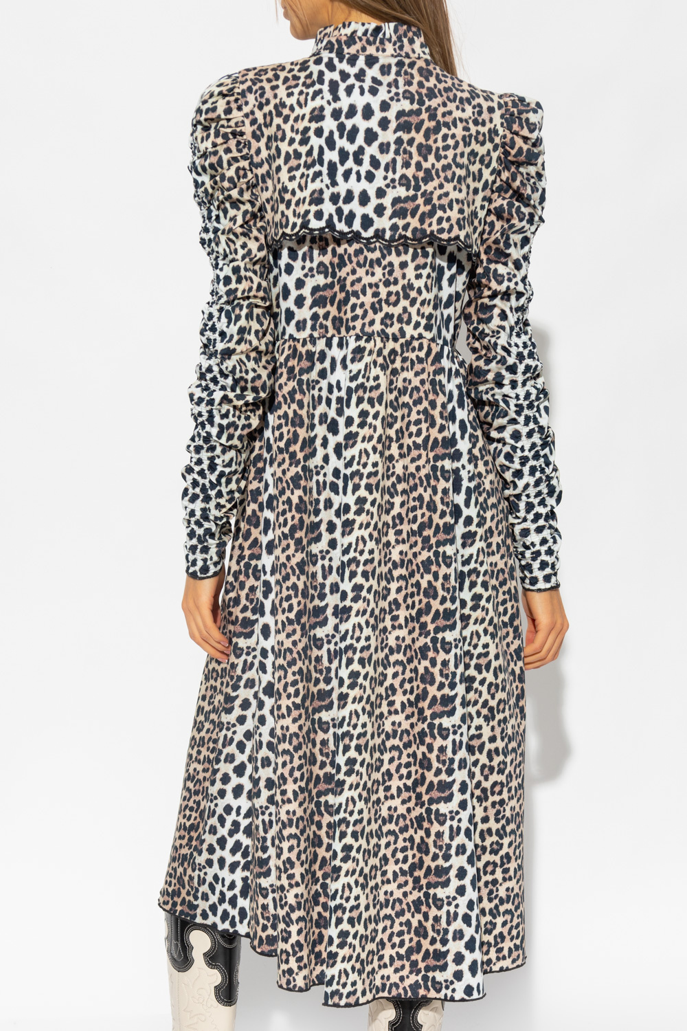 Notes Du Nord ‘Emily’ dress with animal motif