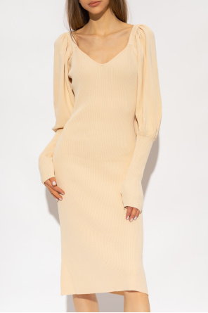 Notes Du Nord ‘Gabi’ Proenza dress with puff sleeves