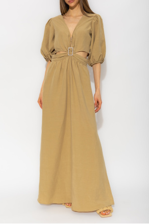 Notes Du Nord ‘Gleena’ Middleton dress with puff sleeves