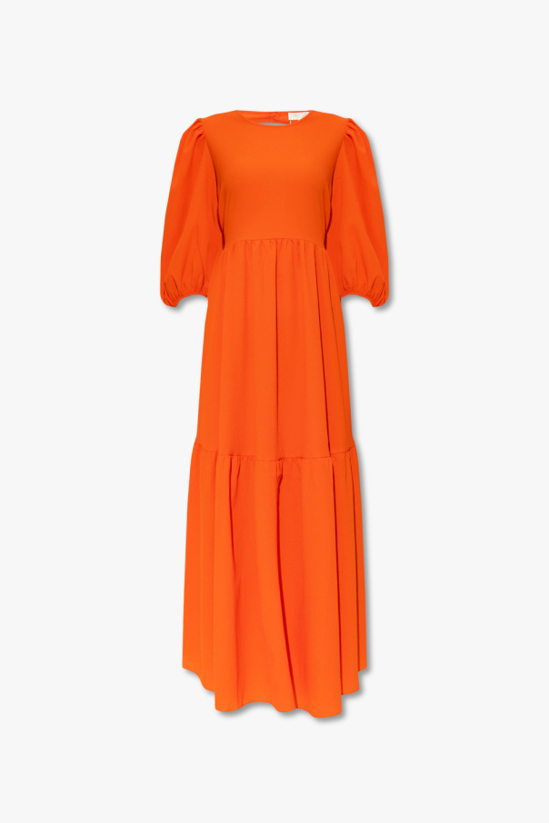 Notes Du Nord ‘Carrie’ dress with puff sleeves
