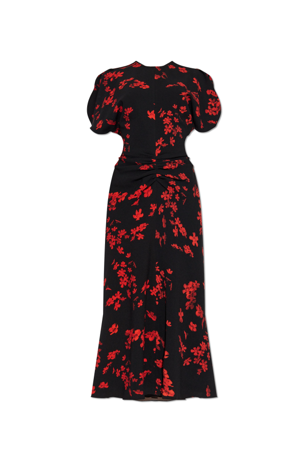 Victoria Beckham Floral Pattern Dress