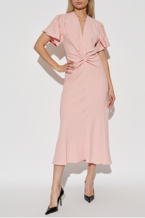 Victoria Beckham Vestido con escote en pico