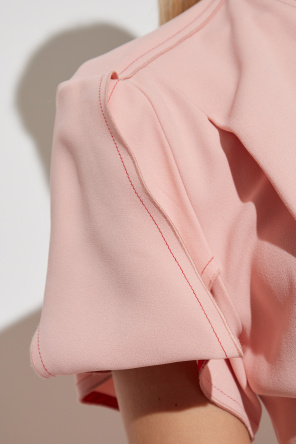 Victoria Beckham Vestido con escote en pico