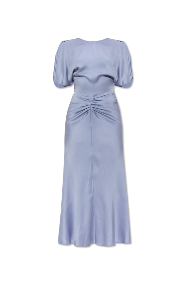 Victoria Beckham Sukienka z drapowaniem w talii
