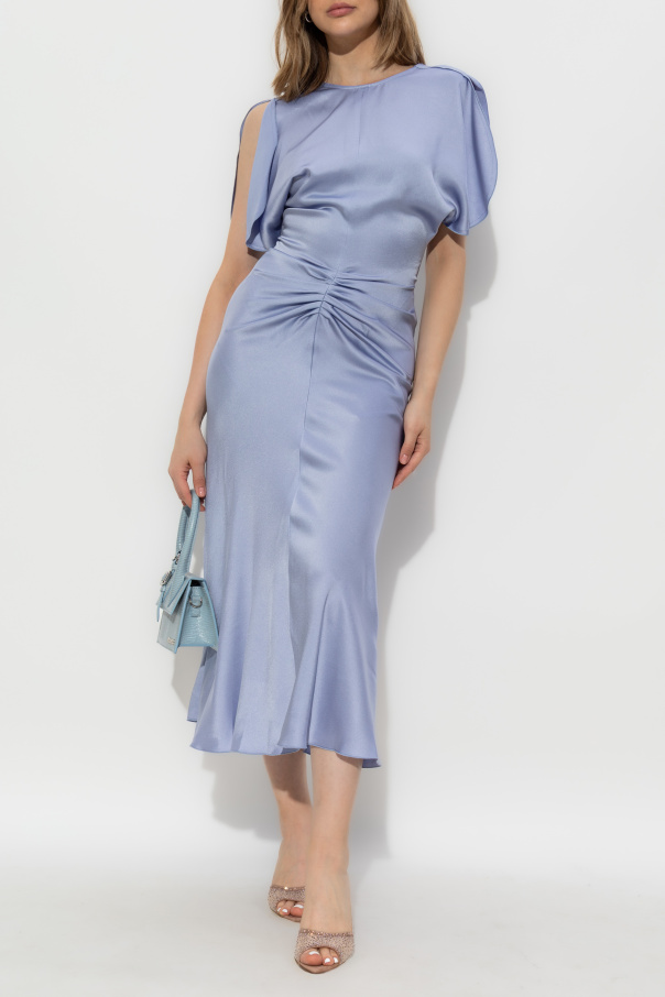 Victoria Beckham Sukienka z drapowaniem w talii